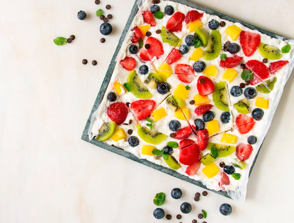 Frozen yogurt with fresh fruits KOLIOS S.A. Greek Dairy